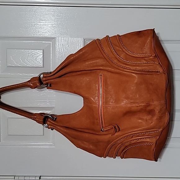 Vintage Roxbury Leather Handbag - Picture 3 of 13